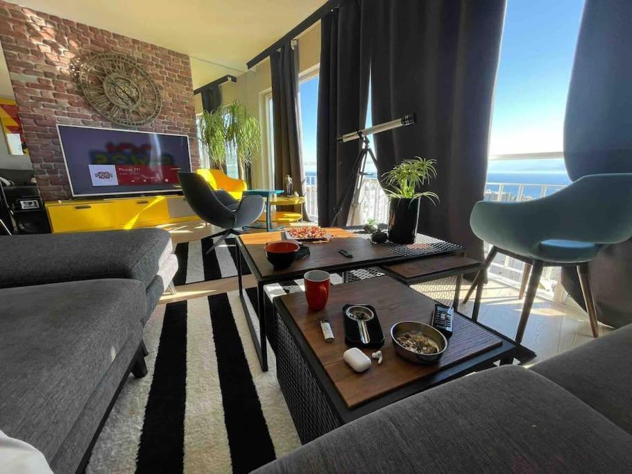 Apartment Luks Tripleks 180° Deniz Dag Manzarali Merkez De Antalya