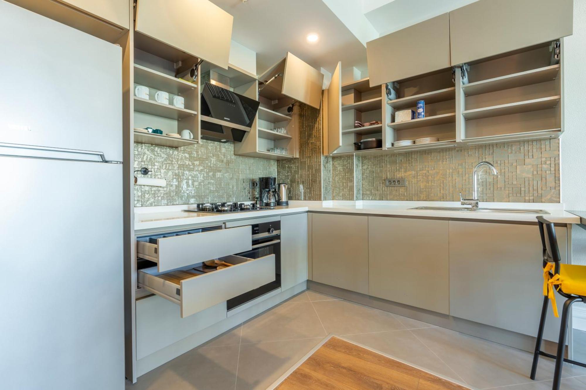 Luxury With Maxibnb 1-bed Pool, Free Spa, Fitness, Access In Aksu * Antalya