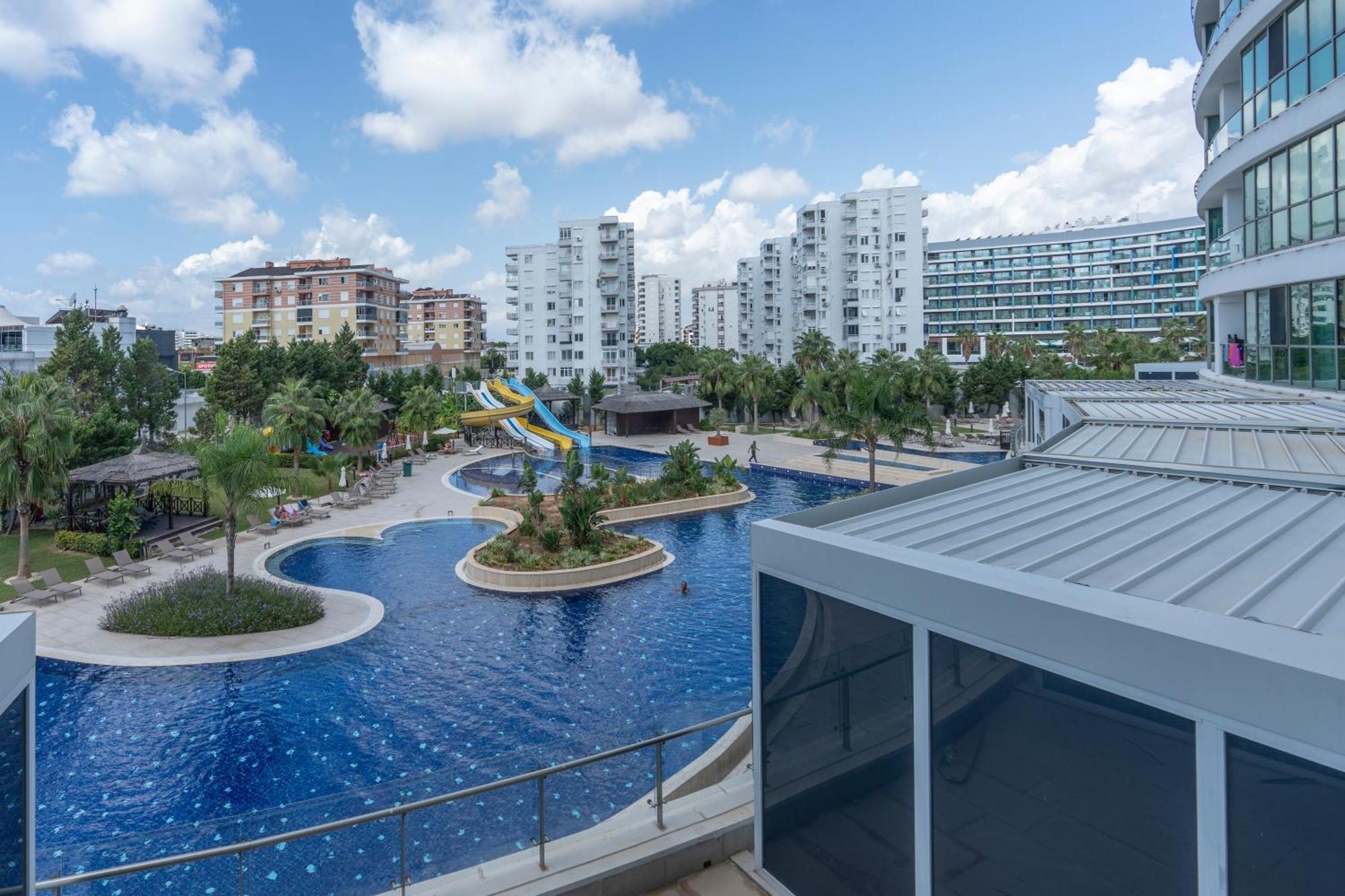 Apartment Luxury With Maxibnb 1-bed Pool, Free Spa, Fitness, Access In Aksu Antalya