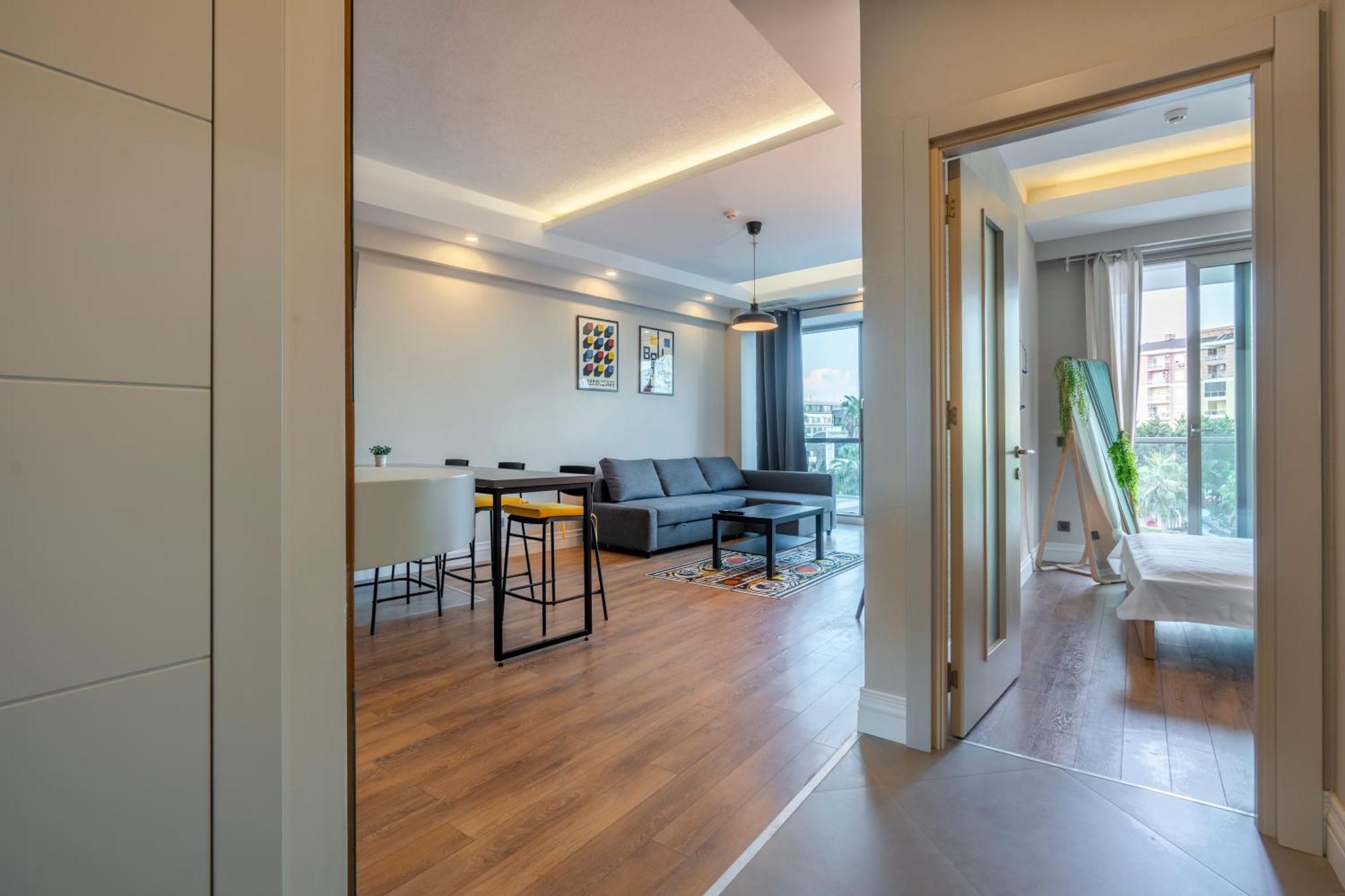 Luxury With Maxibnb 1-bed Pool, Free Spa, Fitness, Access In Aksu Apartment Antalya