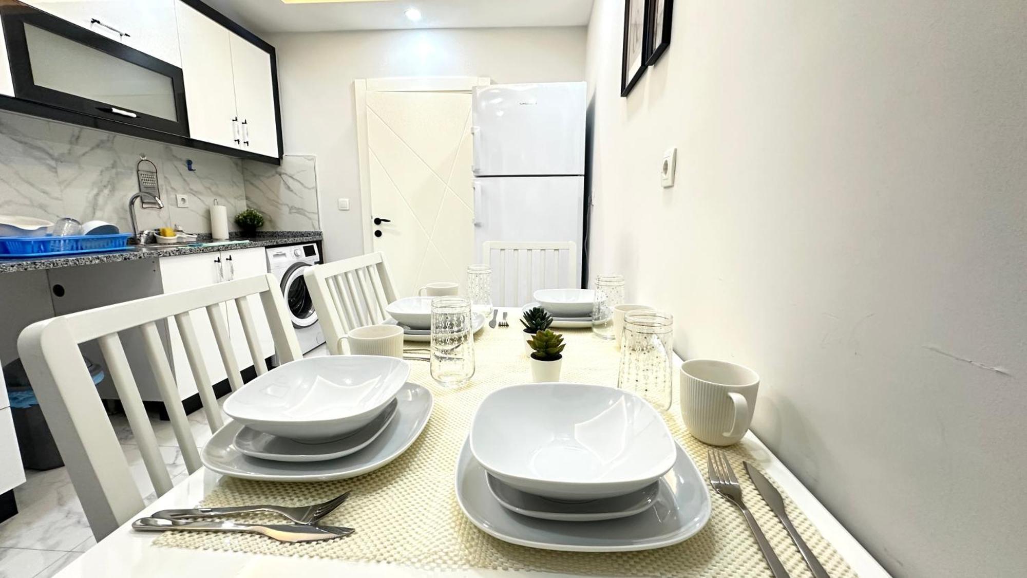 Apartment Homely! Design Antalya, Parking, Balcony, Ac! *