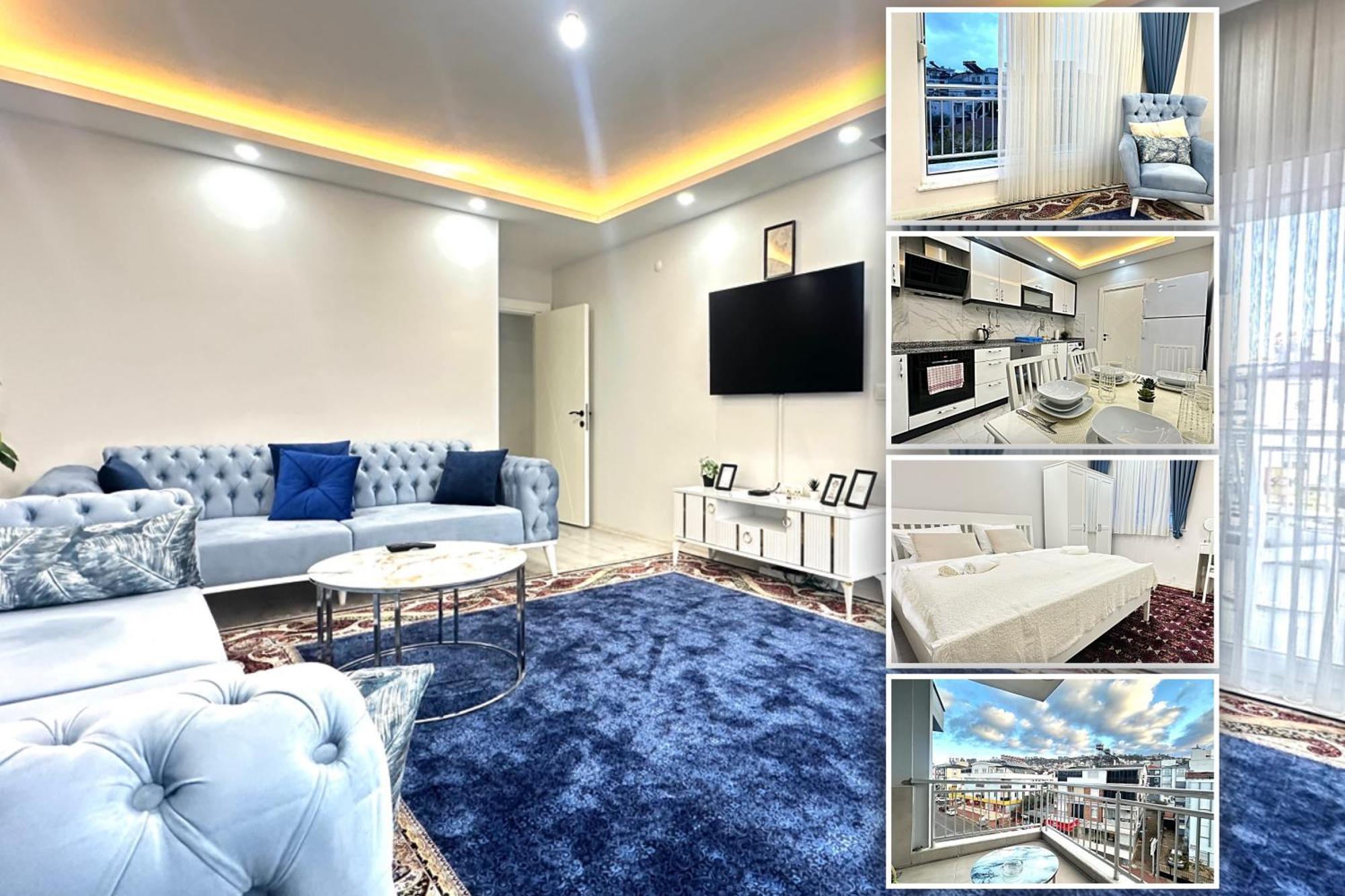 Homely! Design Antalya, Parking, Balcony, Ac! *
