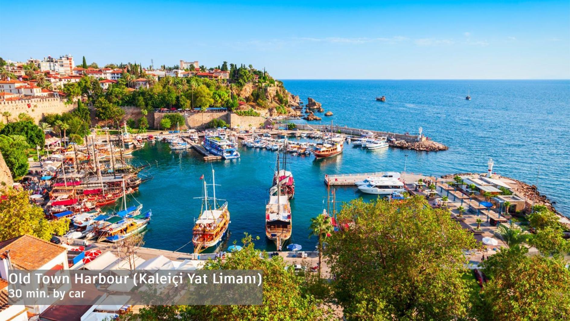 New Flat&large Living Space 2-4 Near By Lara Apartment Antalya