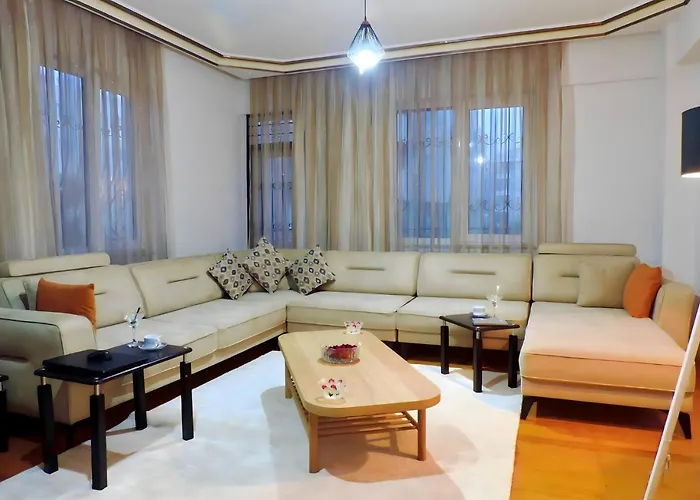 Central And Serene Flat With Balcony In Antalya