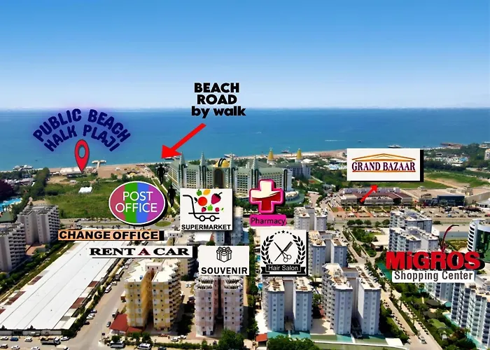 Chic Flat 10 Min To Lara Beach In Antalya