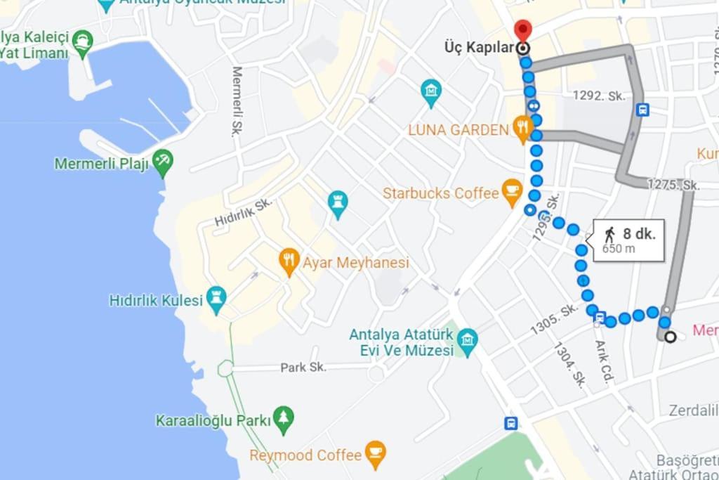 Aether Flats No7,old Town, Beach, Central, Netflix Daire Antalya