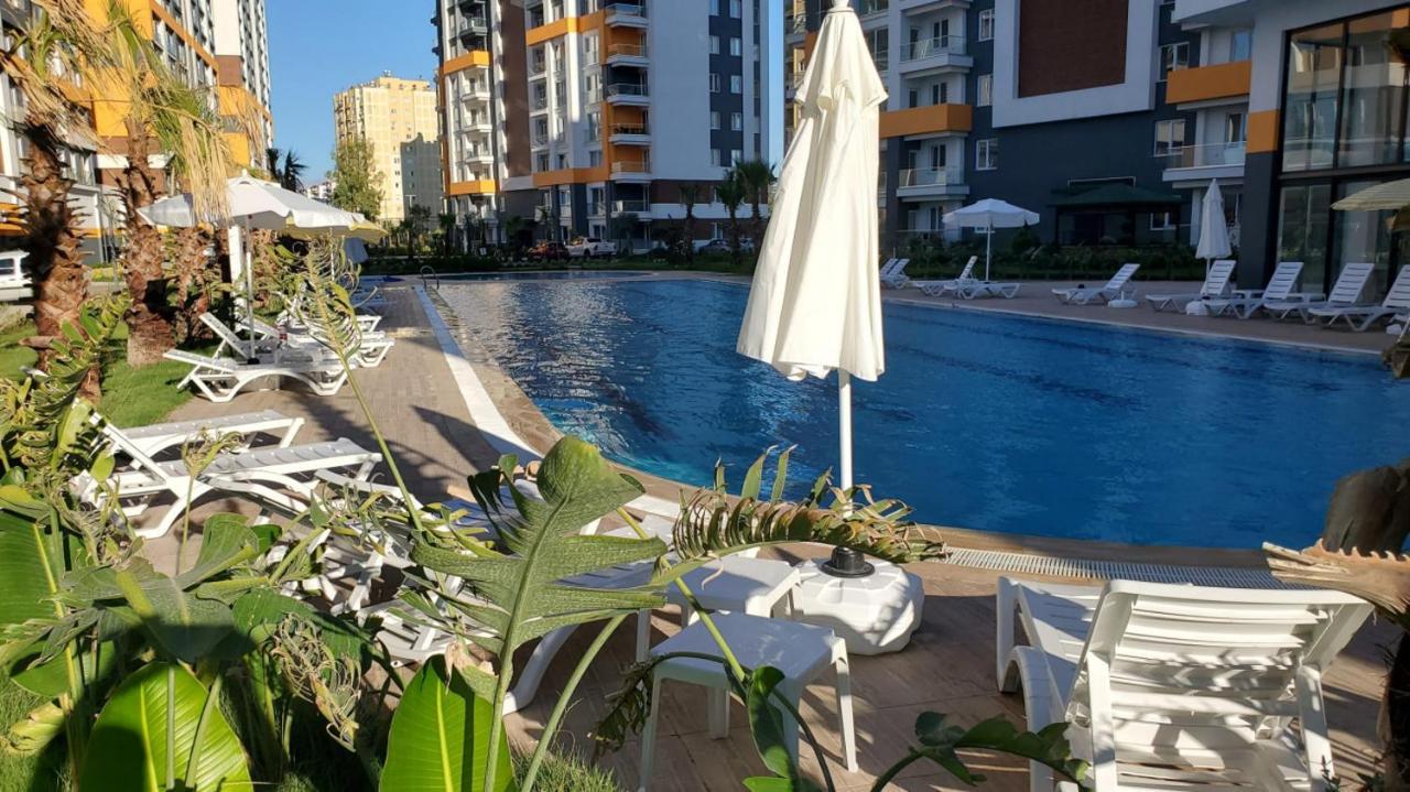 Pleasant Flat With Shared Pool In Kepez Apartment Antalya