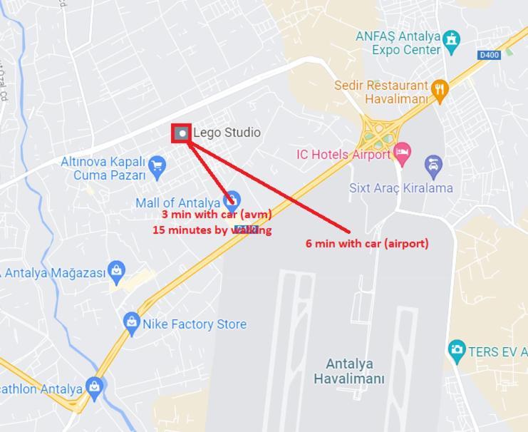 Lego Studio I Havuzlu Kaliteli Konaklama Antalya