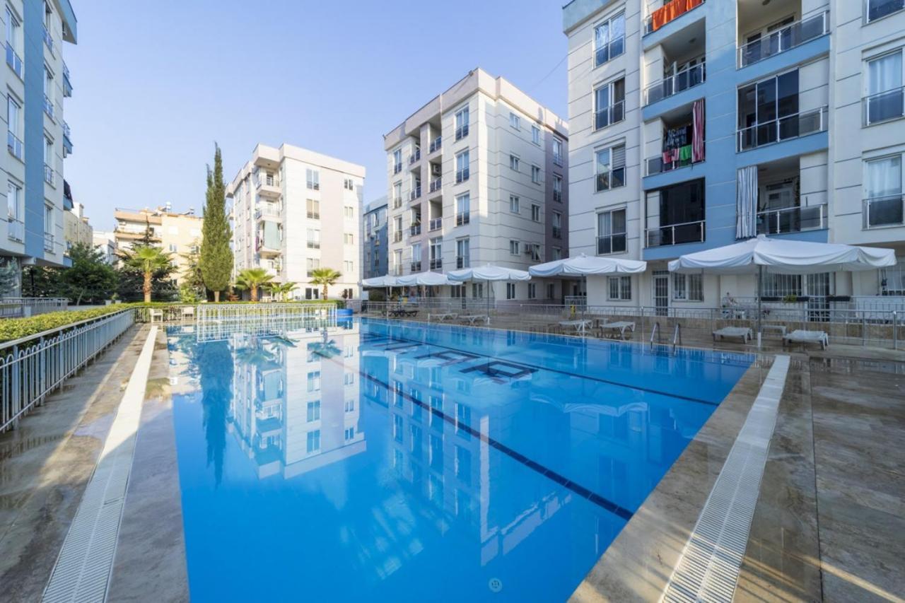 Flat In With Shared Pool And Garden Apartment Antalya
