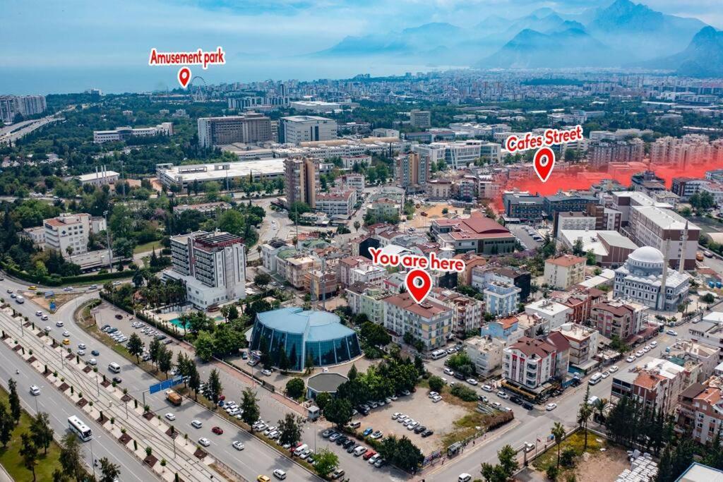 Apartment Konyaalti Sahiline Arac Ile 5 Dk Merkezi Konum '14'