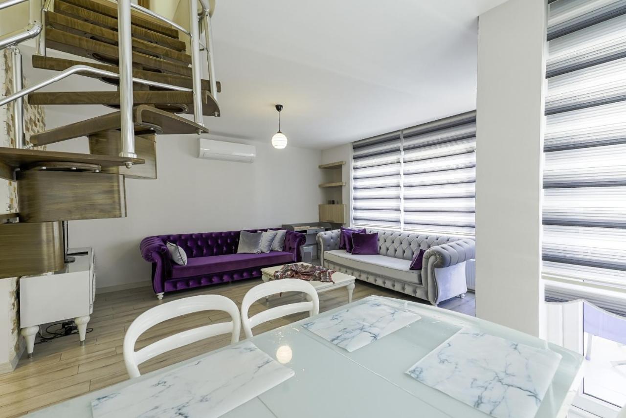 Duplex With Balcony 5 Min To Konyaalti Apartment