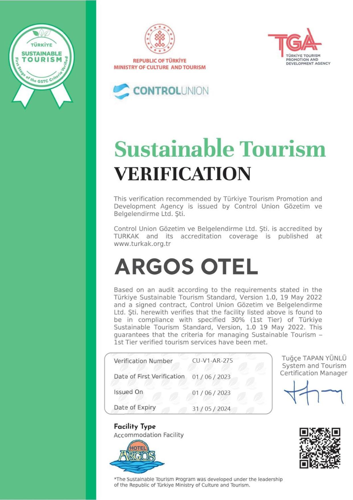 Argos Hotel 3*