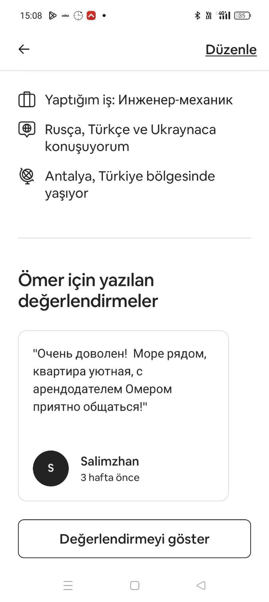 Apartment Kuk Antalya