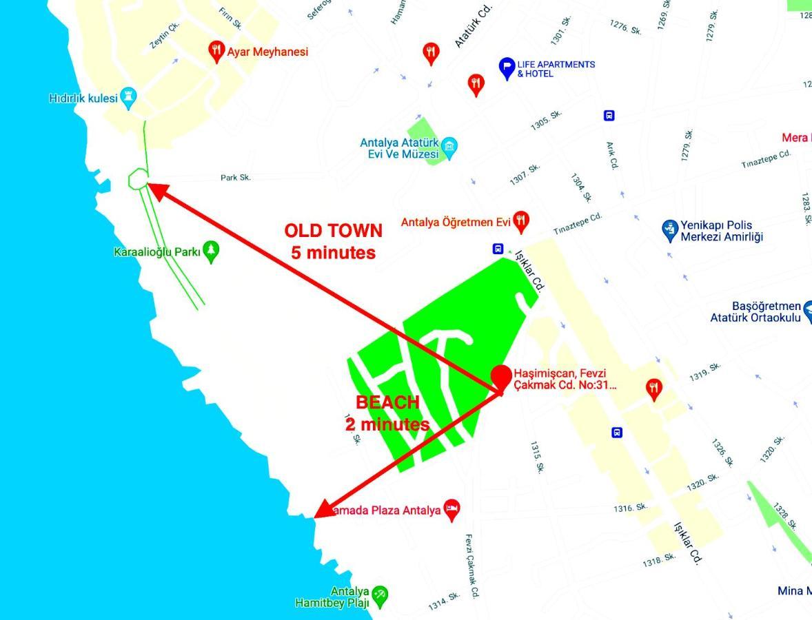 2 Bedrooms, 1 Bedrooms, Hotel, - Center, Old Town, Hotel Antalya