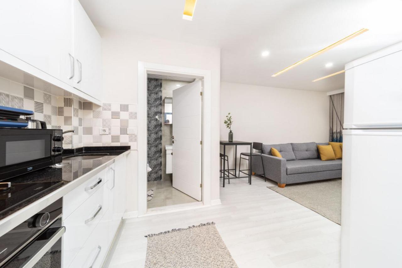 Modern And Central Flat Near Beach In Muratpasa Apartment